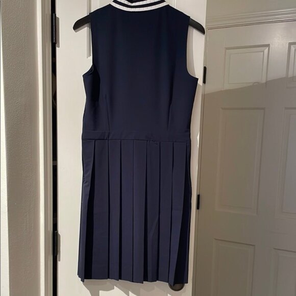 Tory Burch Golf Pleated Dress w/Collar, New/Never Worn, Size M - Picture 3 of 4